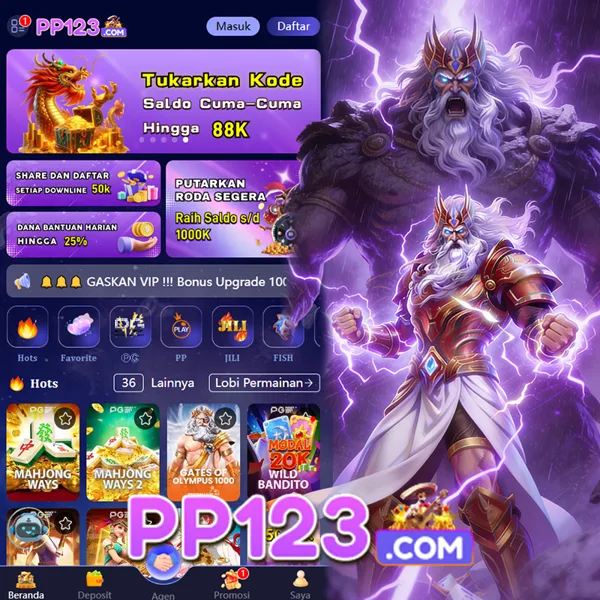PP123 Slot Anti Rungkad Indonesia